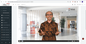 Video Pembelajaran pada LMS Celoe