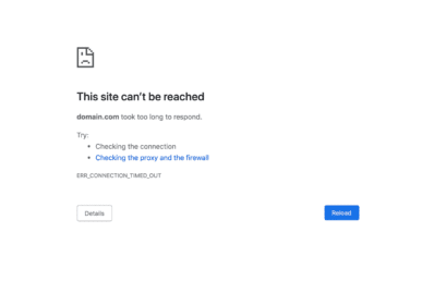 Cara Mengatasi ERR_CONNECTION_TIMED_OUT